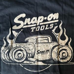 Snap-on Tools Black Graphic T-Shirt